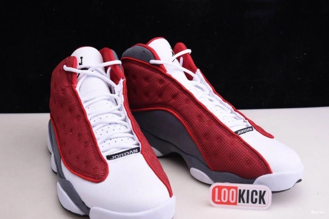 Bmlin Shoes Flint Red Jordan 414571-600 Gym Air Retro 13 Grey 0804